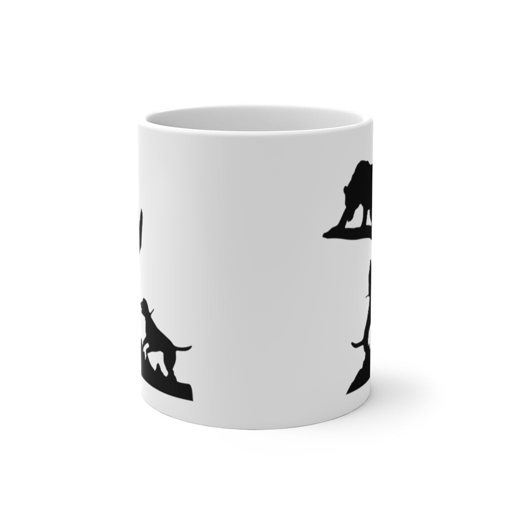Bear Hunting Color Changing Mug - coonhoundin