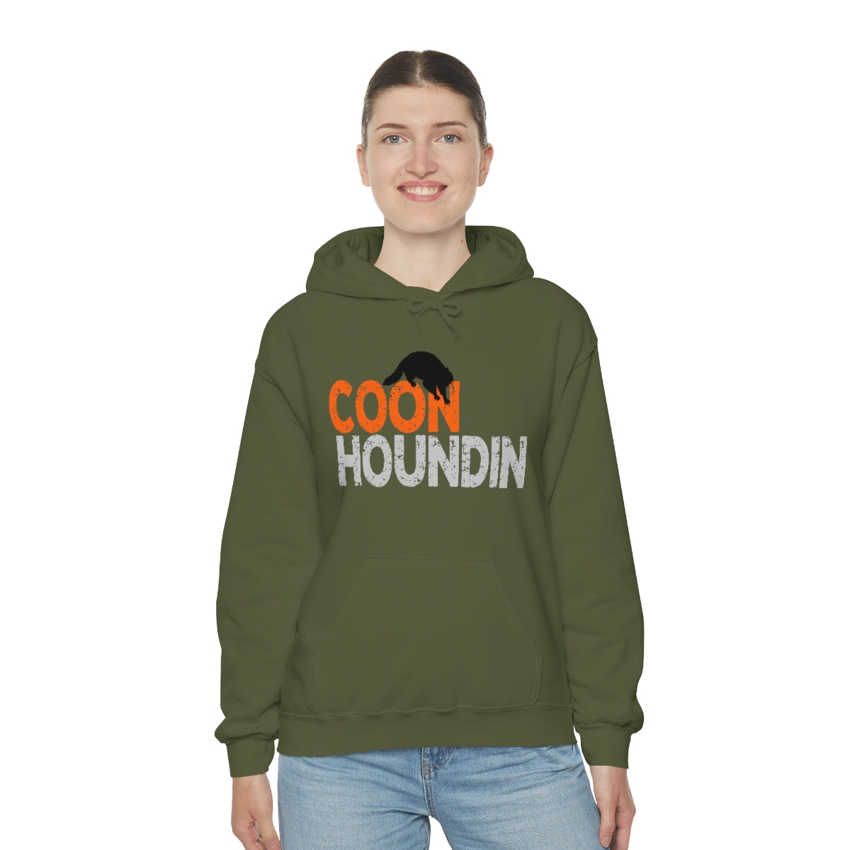 Coon Houndin Unisex Hooded Sweatshirt - coonhoundin