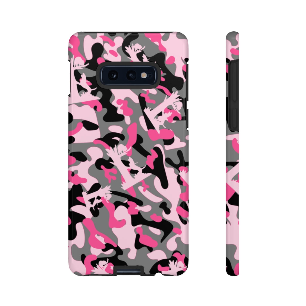 Samsung Treed Coon Pink Camo Tough Cases - coonhoundin
