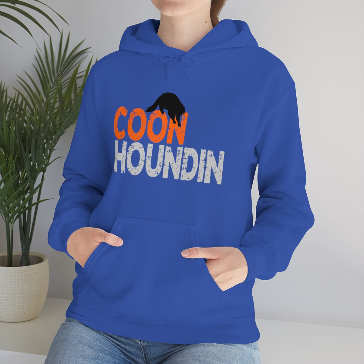 Coon Houndin Unisex Hooded Sweatshirt - coonhoundin