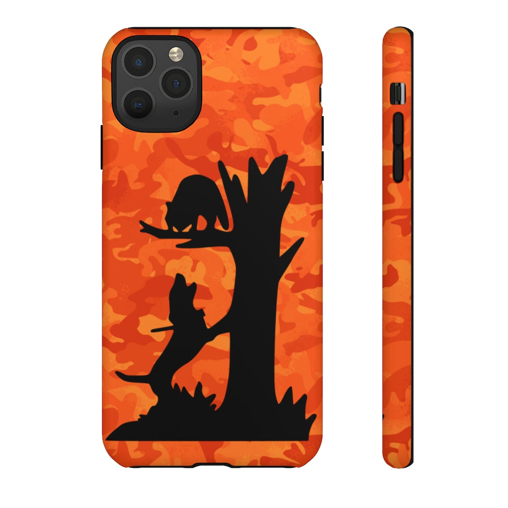 iPhone Treed Coon Orange Camo Tough Cases - coonhoundin