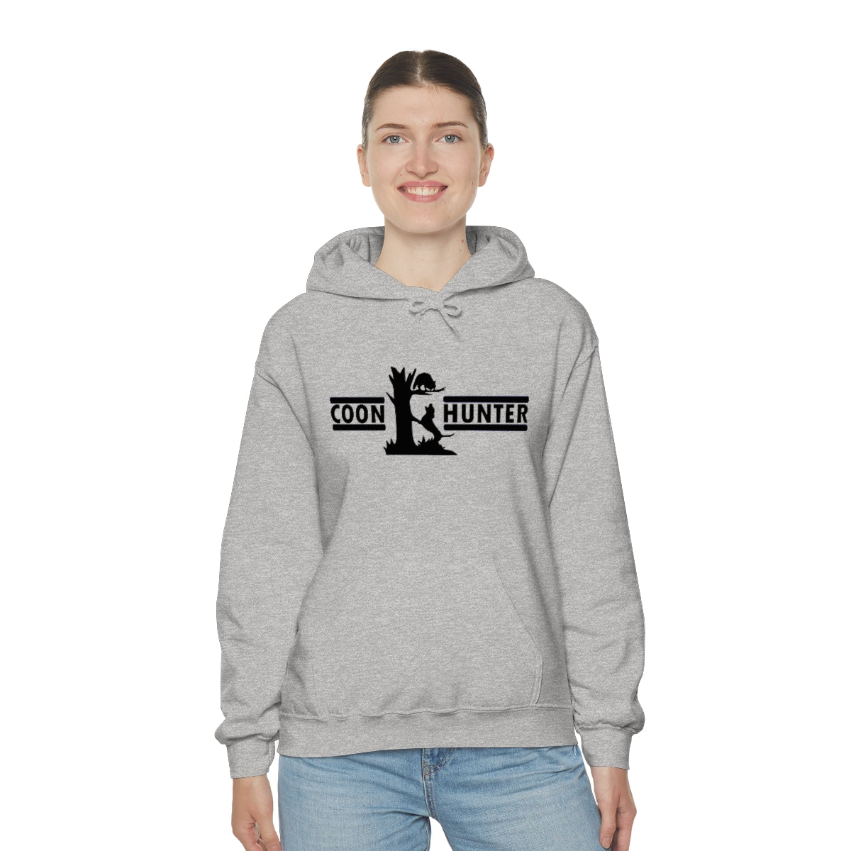 Coon Hunter Unisex Heavy Blend Hooded Sweatshirt - coonhoundin