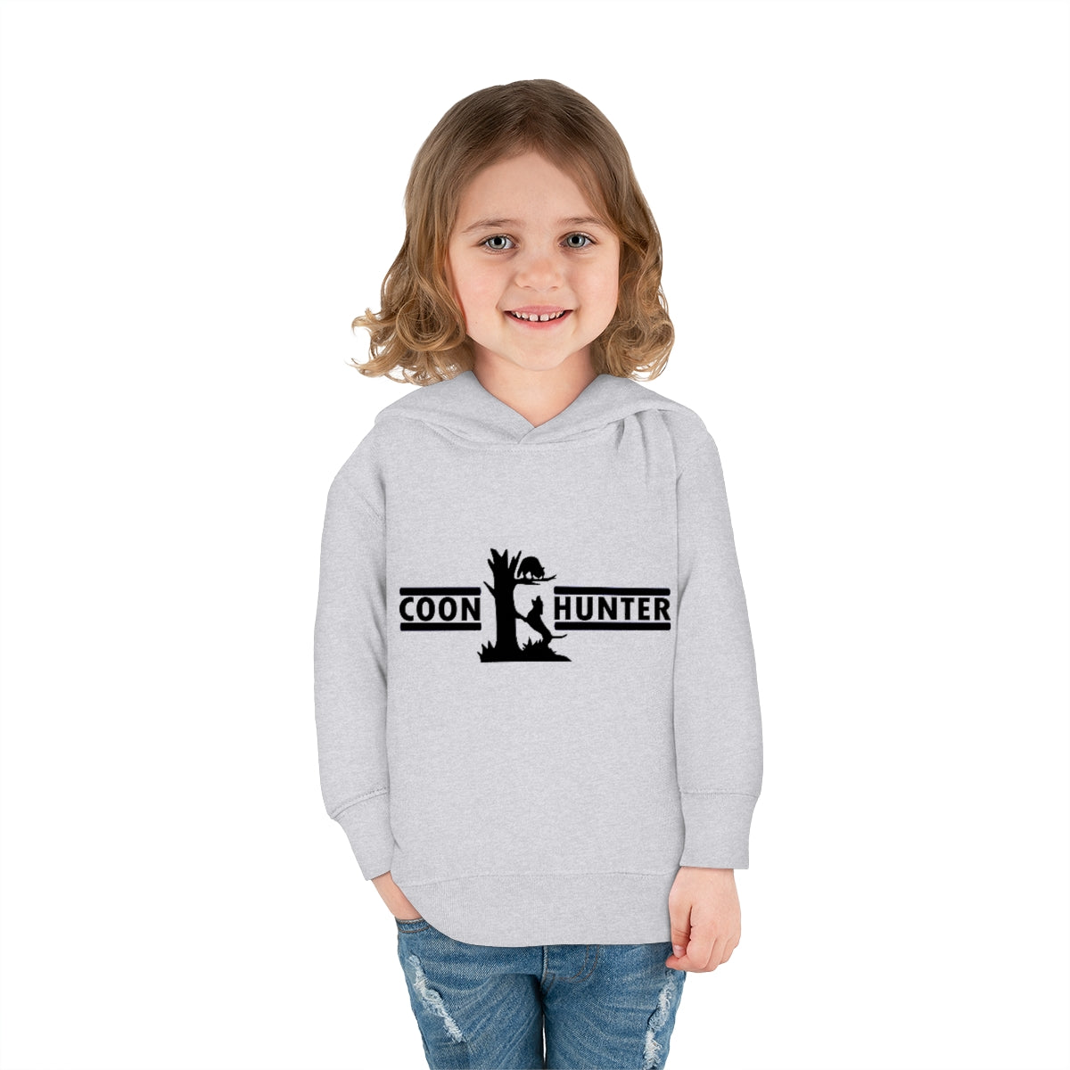 Coon Hunter Toddler Hooded Sweatshirt - coonhoundin