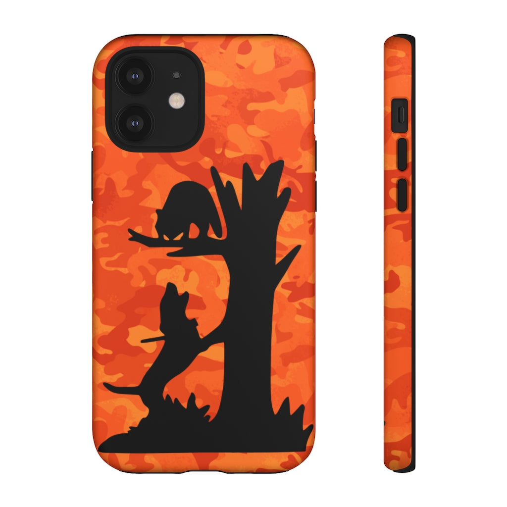 iPhone Treed Coon Orange Camo Tough Cases - coonhoundin