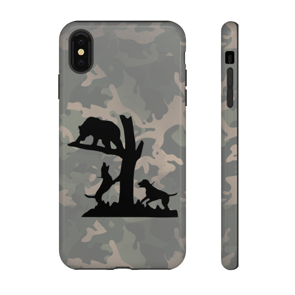 iPhone Camo Bear Hunting Tough Cases - coonhoundin