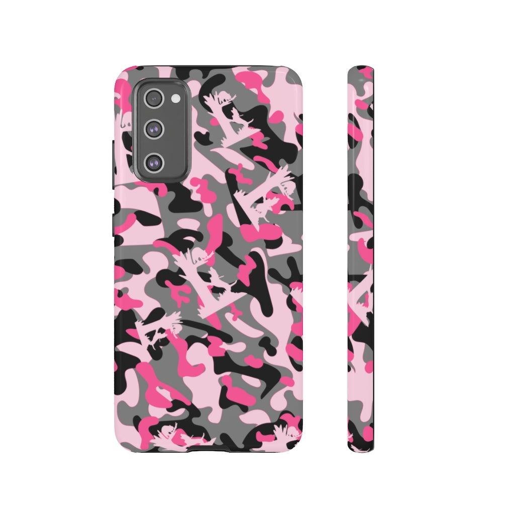 Samsung Treed Coon Pink Camo Tough Cases - coonhoundin
