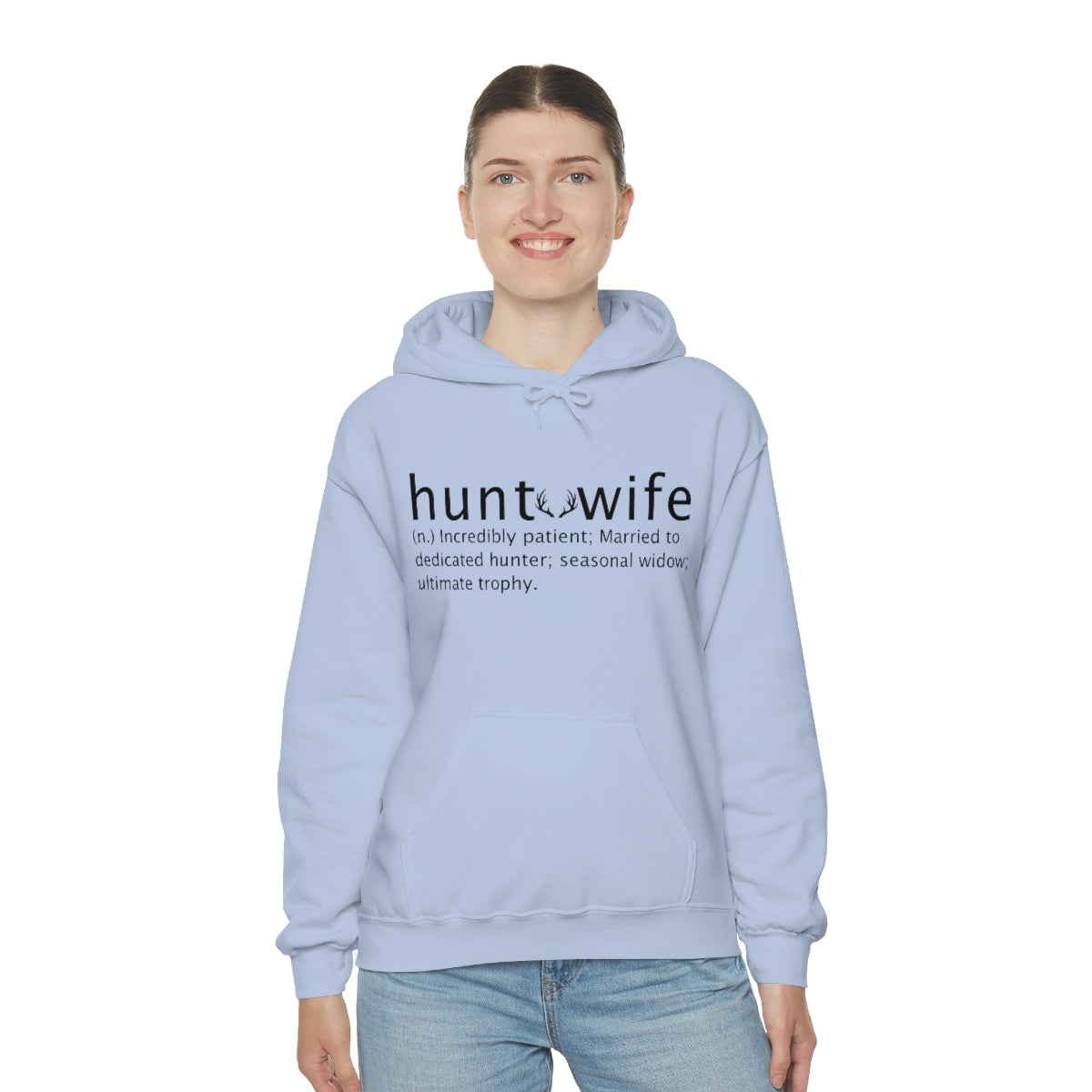 Hunt Wife Unisex Hooded Sweatshirt - coonhoundin