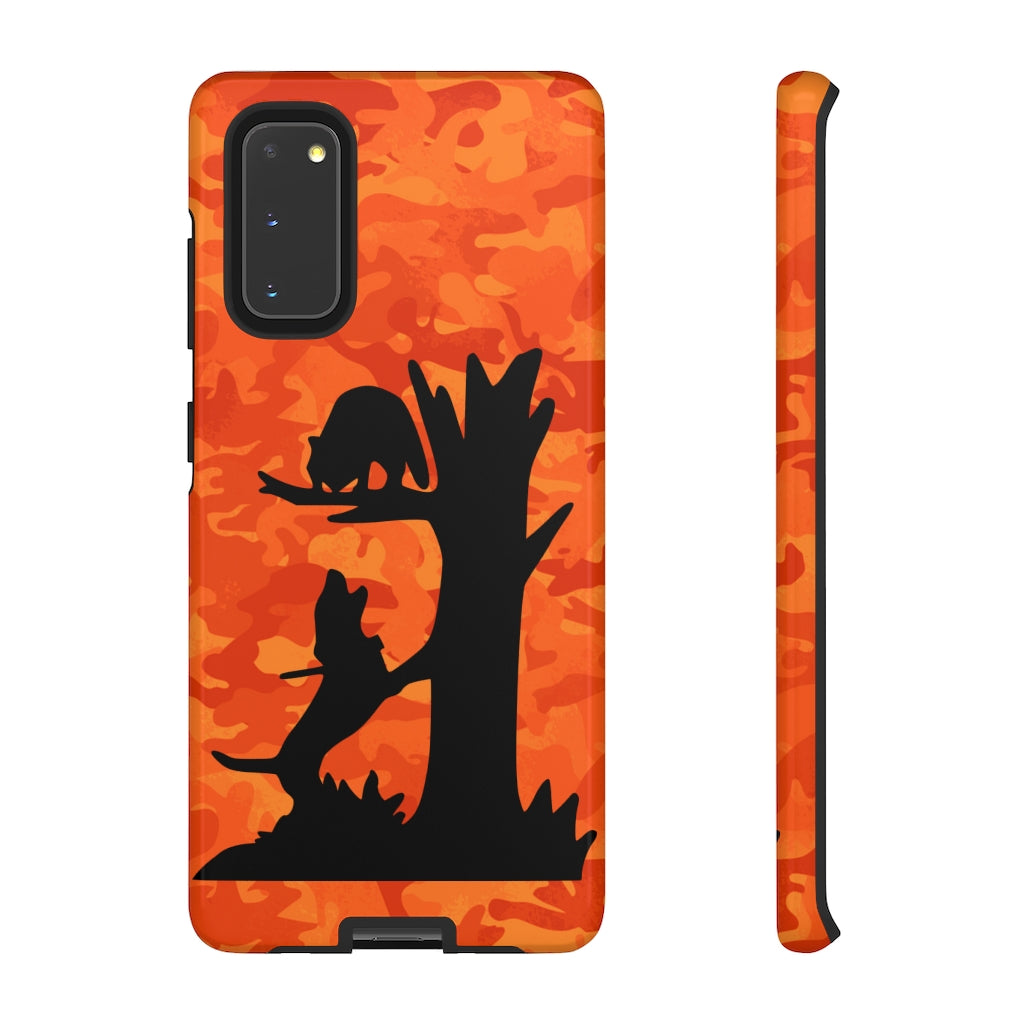 Samsung Treed Coon Orange Camo Tough Cases - coonhoundin