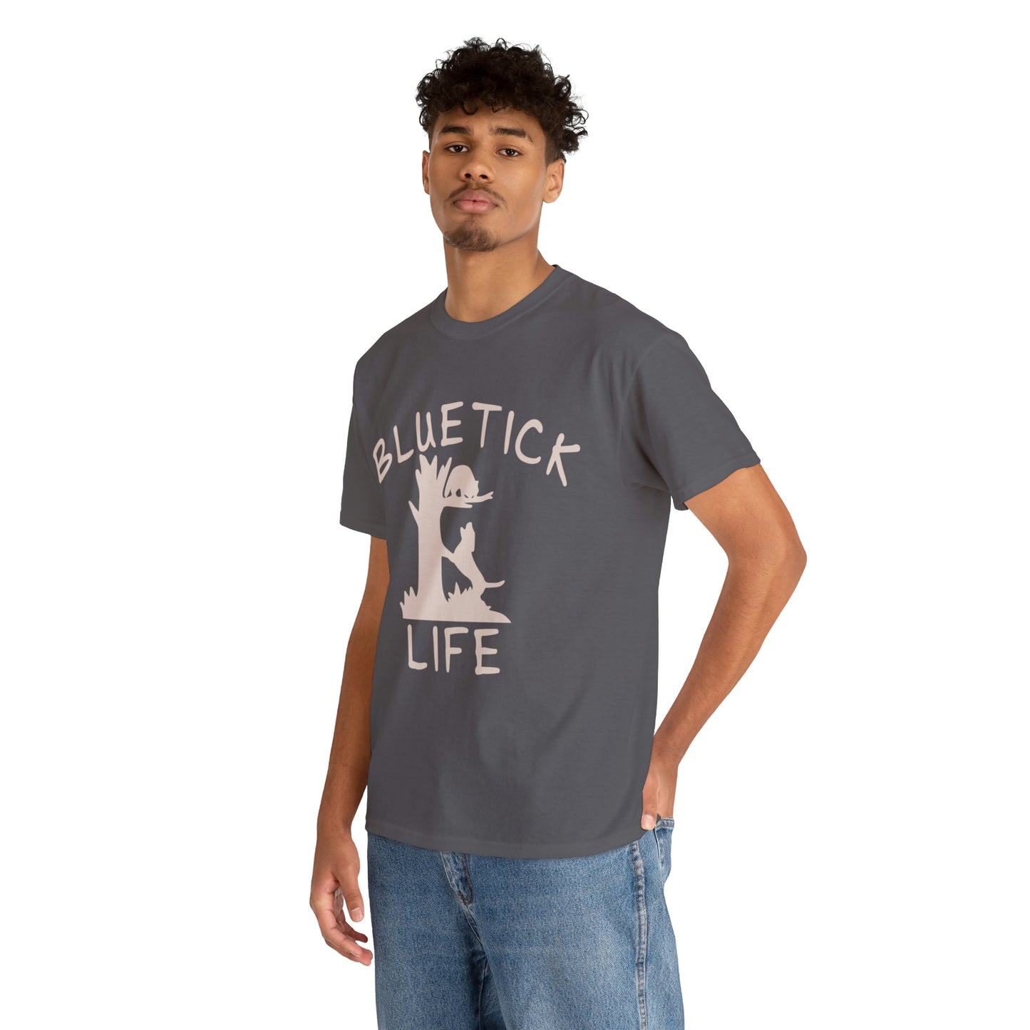 Bluetick Hound Coon Hunting Unisex Cotton Tee - coonhoundin