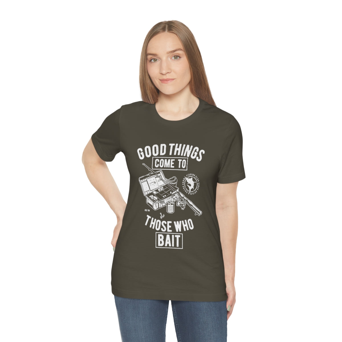 Fishing Bait Unisex Jersey Short Sleeve Tee - coonhoundin
