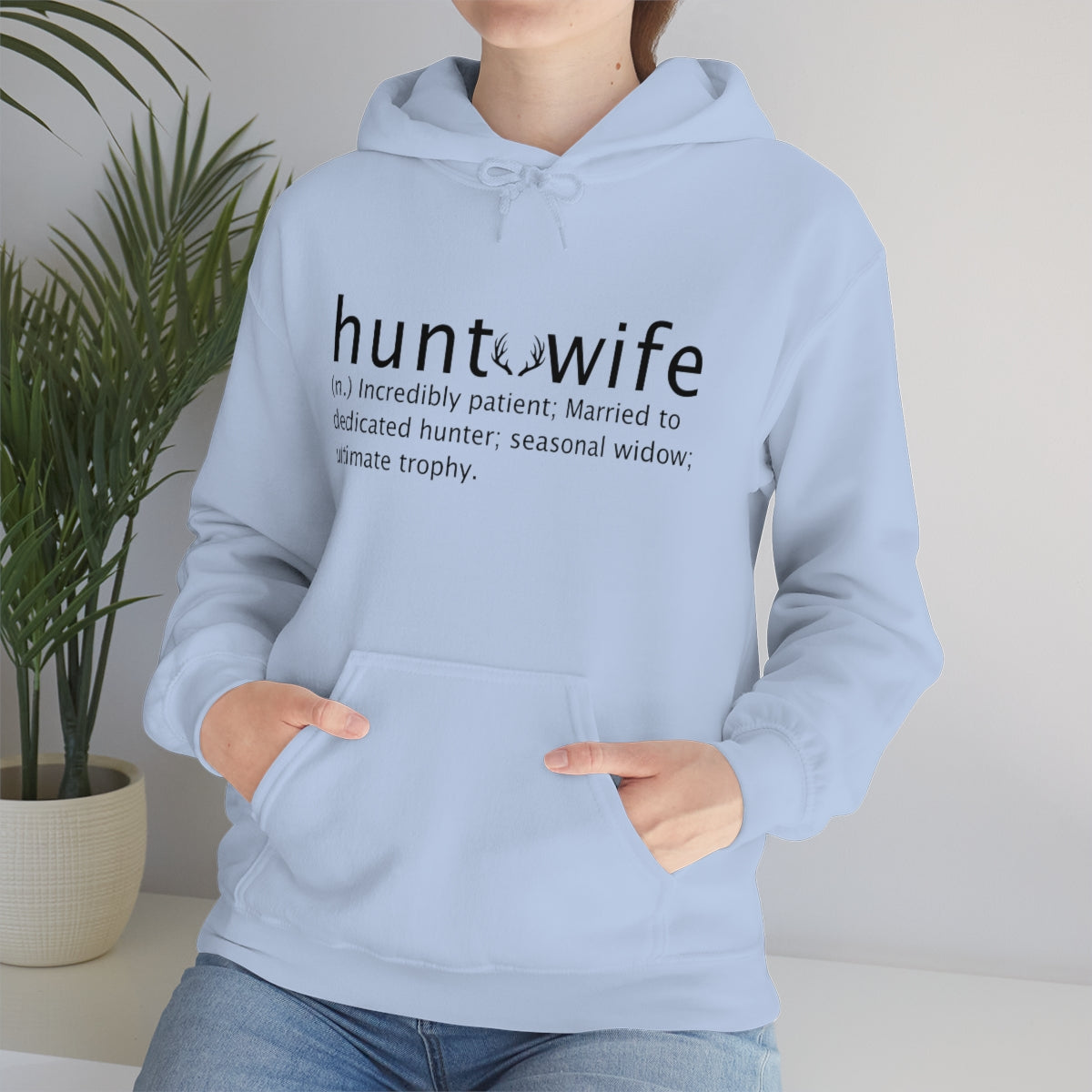 Hunt Wife Unisex Hooded Sweatshirt - coonhoundin