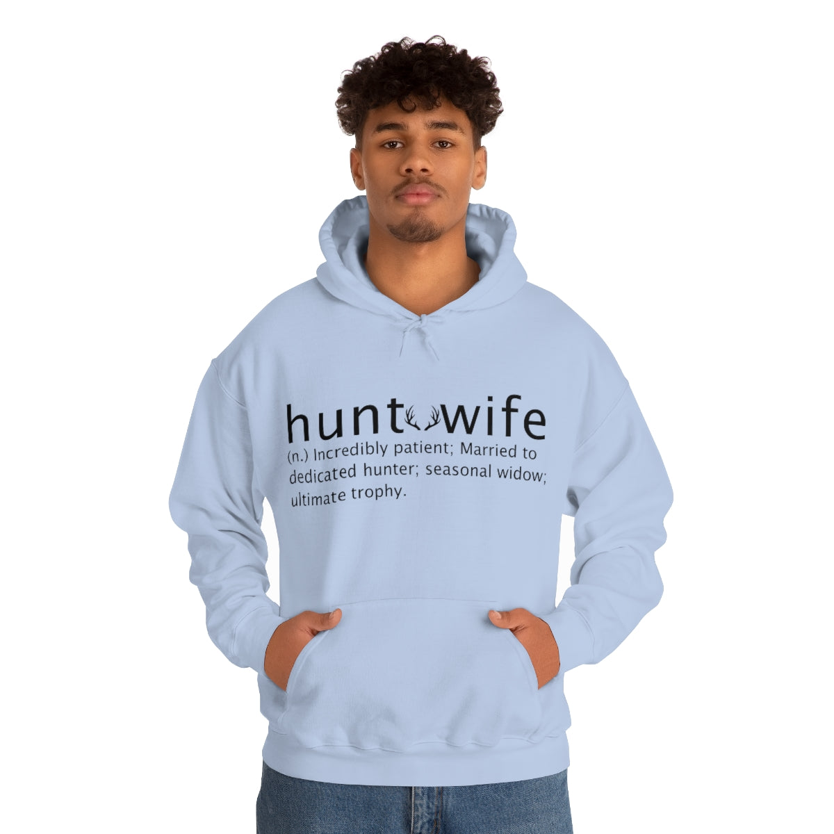 Hunt Wife Unisex Hooded Sweatshirt - coonhoundin