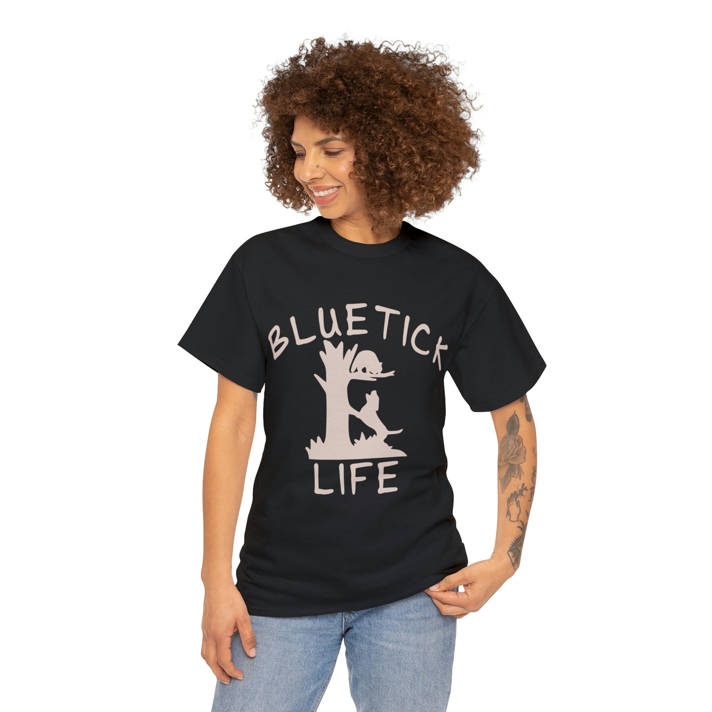 Bluetick Hound Coon Hunting Unisex Cotton Tee - coonhoundin