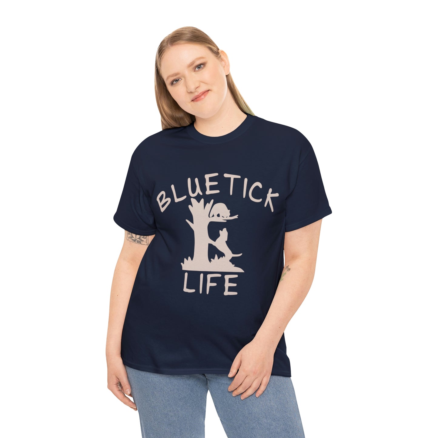 Bluetick Hound Coon Hunting Unisex Cotton Tee - coonhoundin
