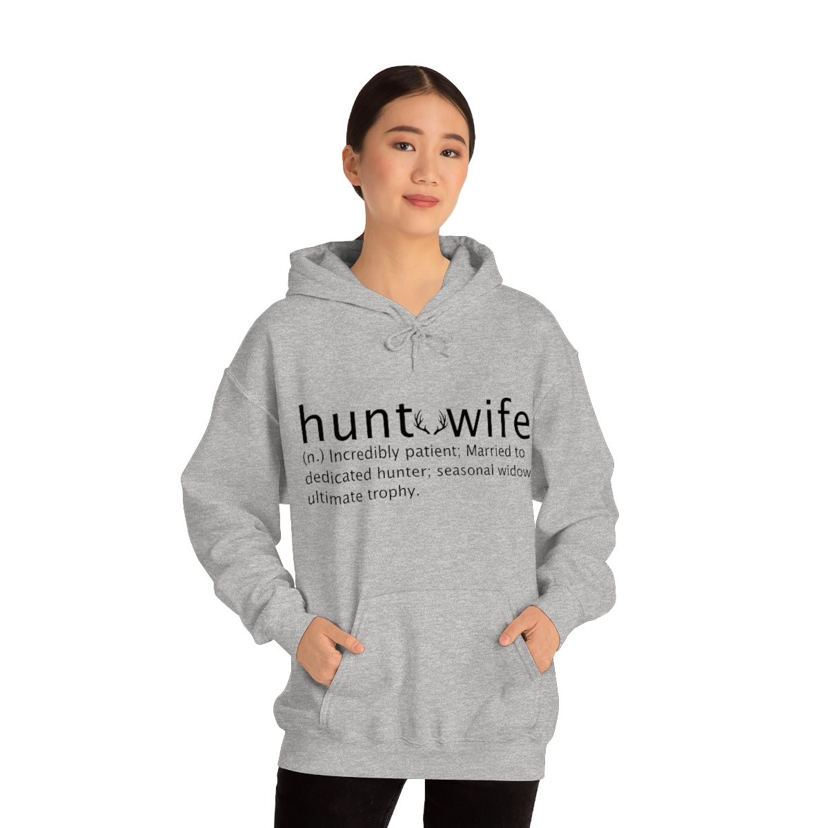 Hunt Wife Unisex Hooded Sweatshirt - coonhoundin