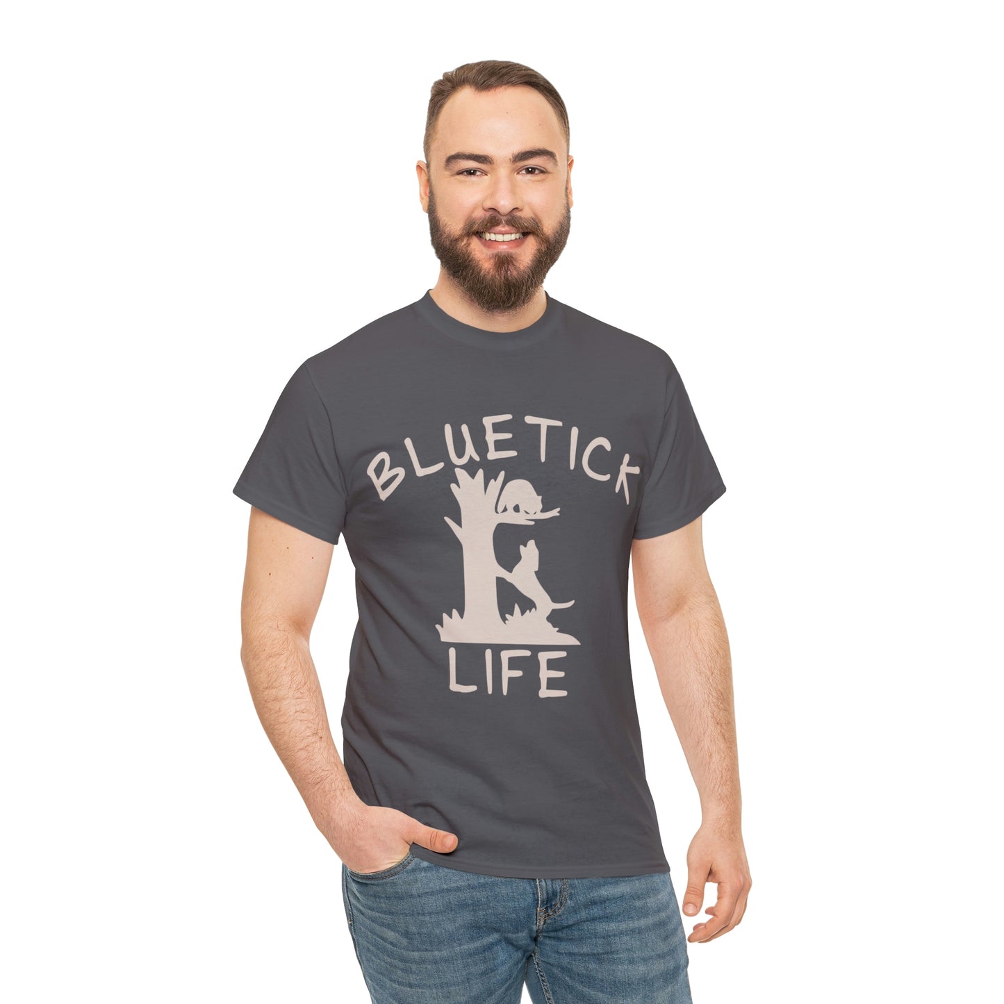 Bluetick Hound Coon Hunting Unisex Cotton Tee - coonhoundin