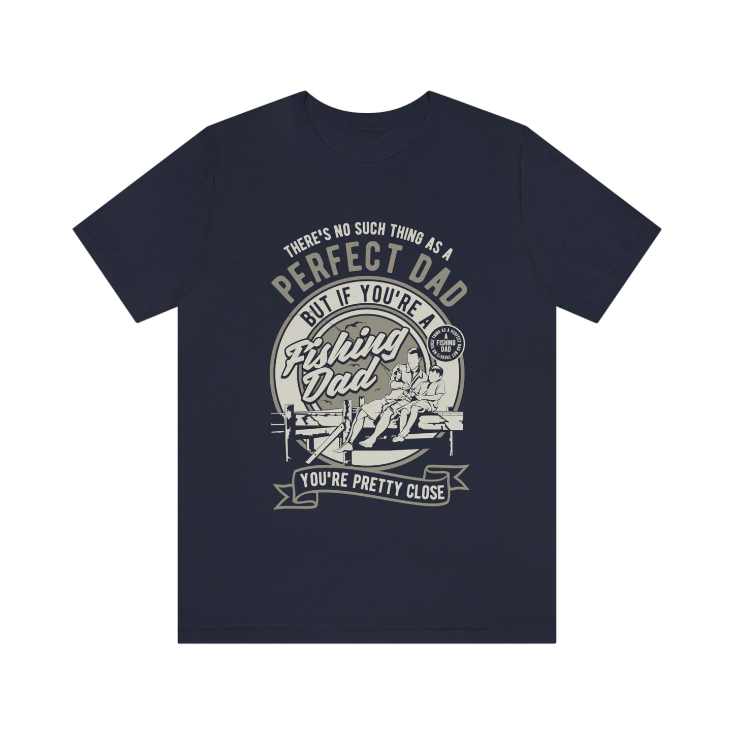Fishing Dad Unisex Jersey Short Sleeve Tee - coonhoundin