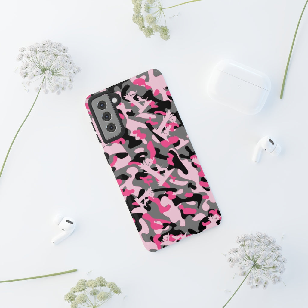 Samsung Treed Coon Pink Camo Tough Cases - coonhoundin
