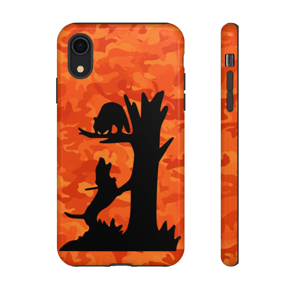 iPhone Treed Coon Orange Camo Tough Cases - coonhoundin