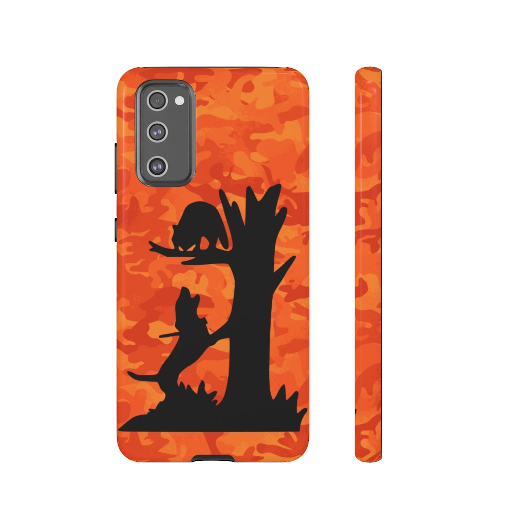 Samsung Treed Coon Orange Camo Tough Cases - coonhoundin