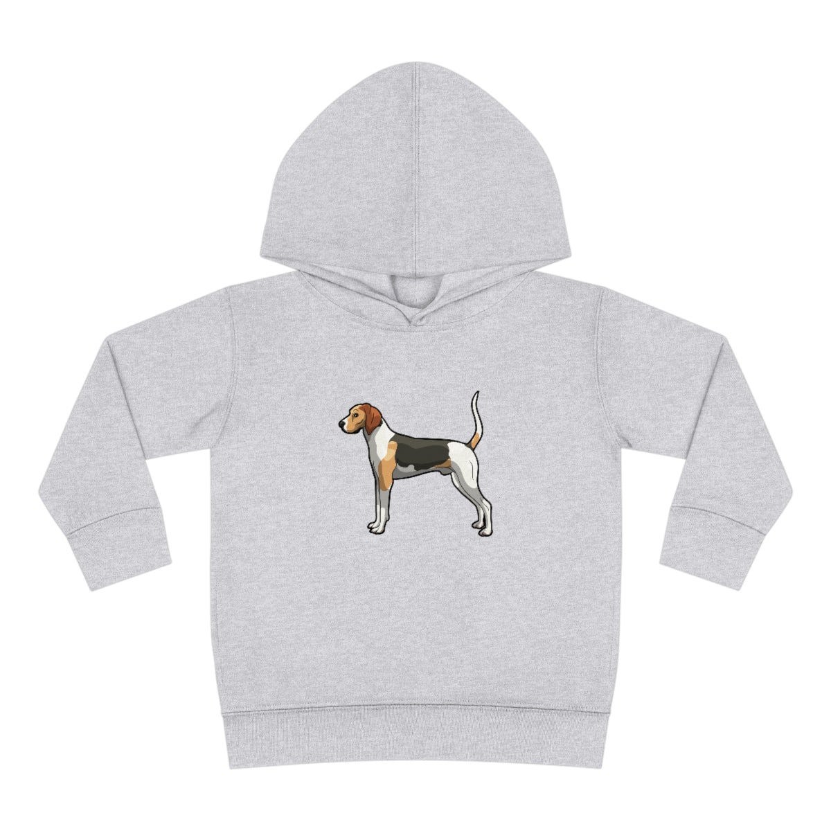 Coonhound Toddler Pullover Fleece Hoodie - coonhoundin