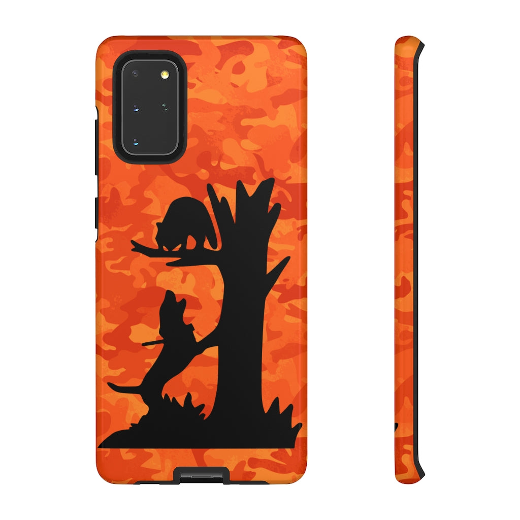 Samsung Treed Coon Orange Camo Tough Cases - coonhoundin