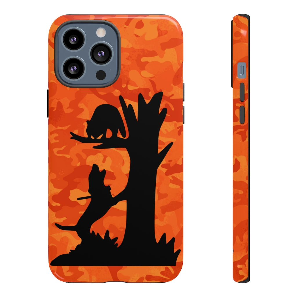 iPhone Treed Coon Orange Camo Tough Cases - coonhoundin
