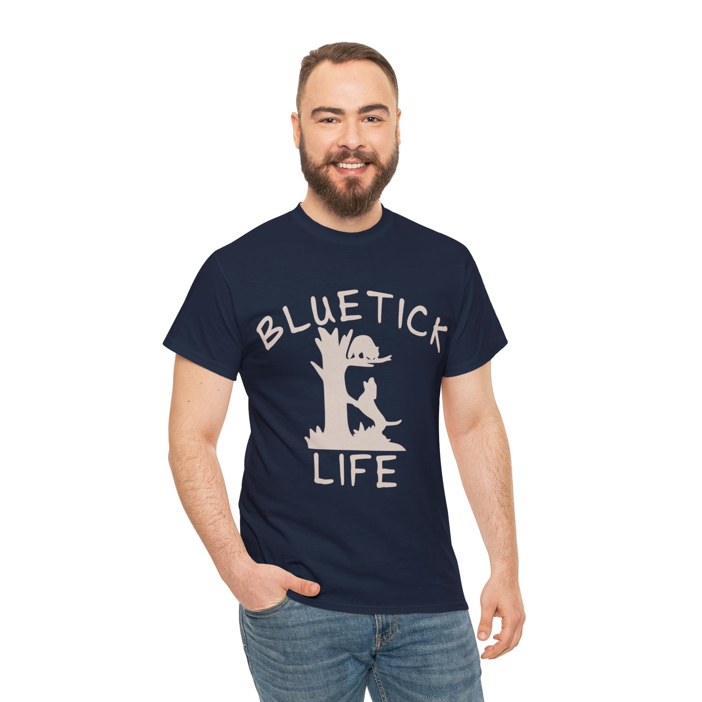 Bluetick Hound Coon Hunting Unisex Cotton Tee - coonhoundin