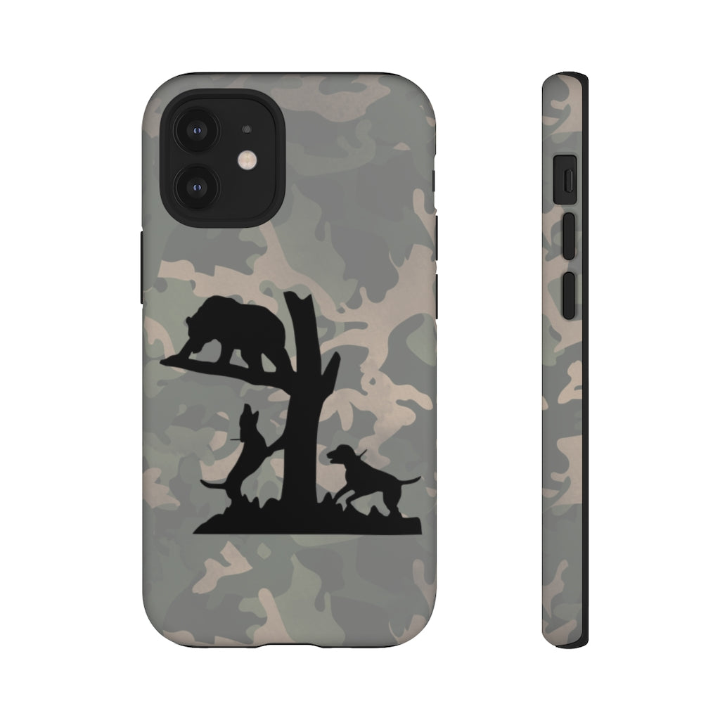 iPhone Camo Bear Hunting Tough Cases - coonhoundin