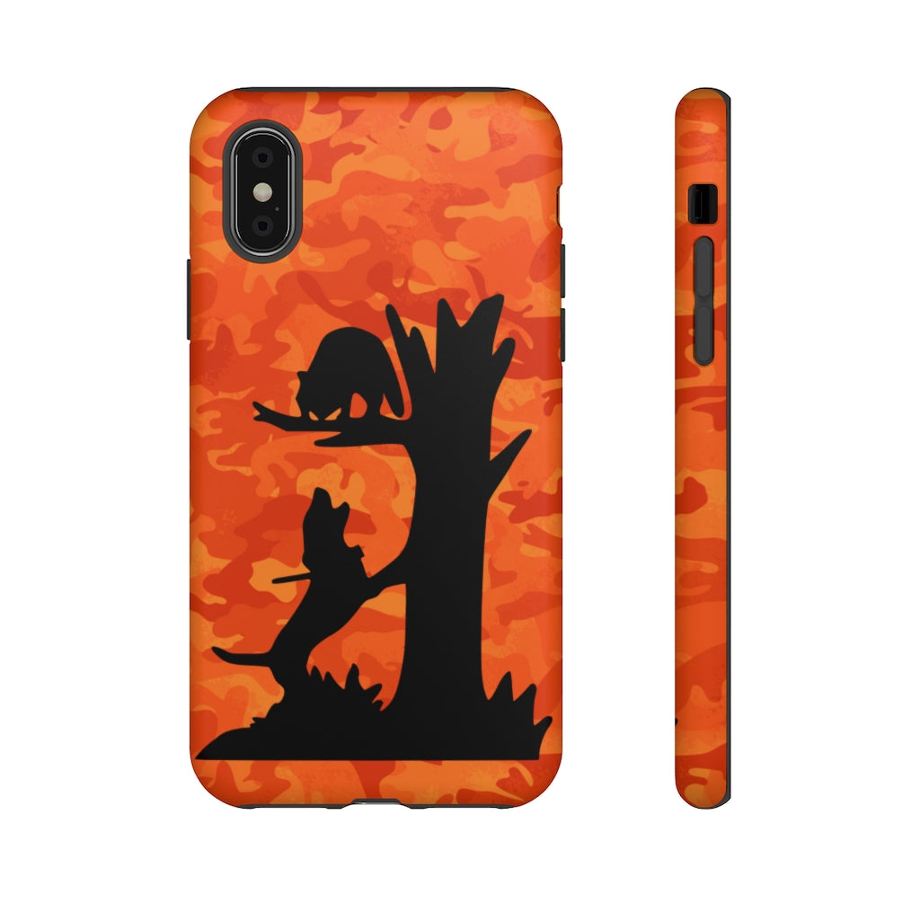 iPhone Treed Coon Orange Camo Tough Cases - coonhoundin