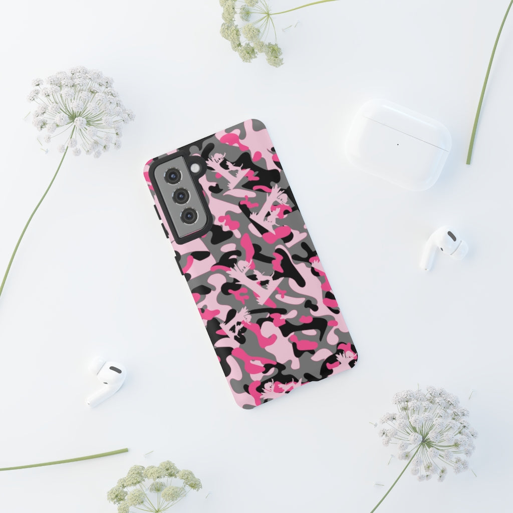 Samsung Treed Coon Pink Camo Tough Cases - coonhoundin