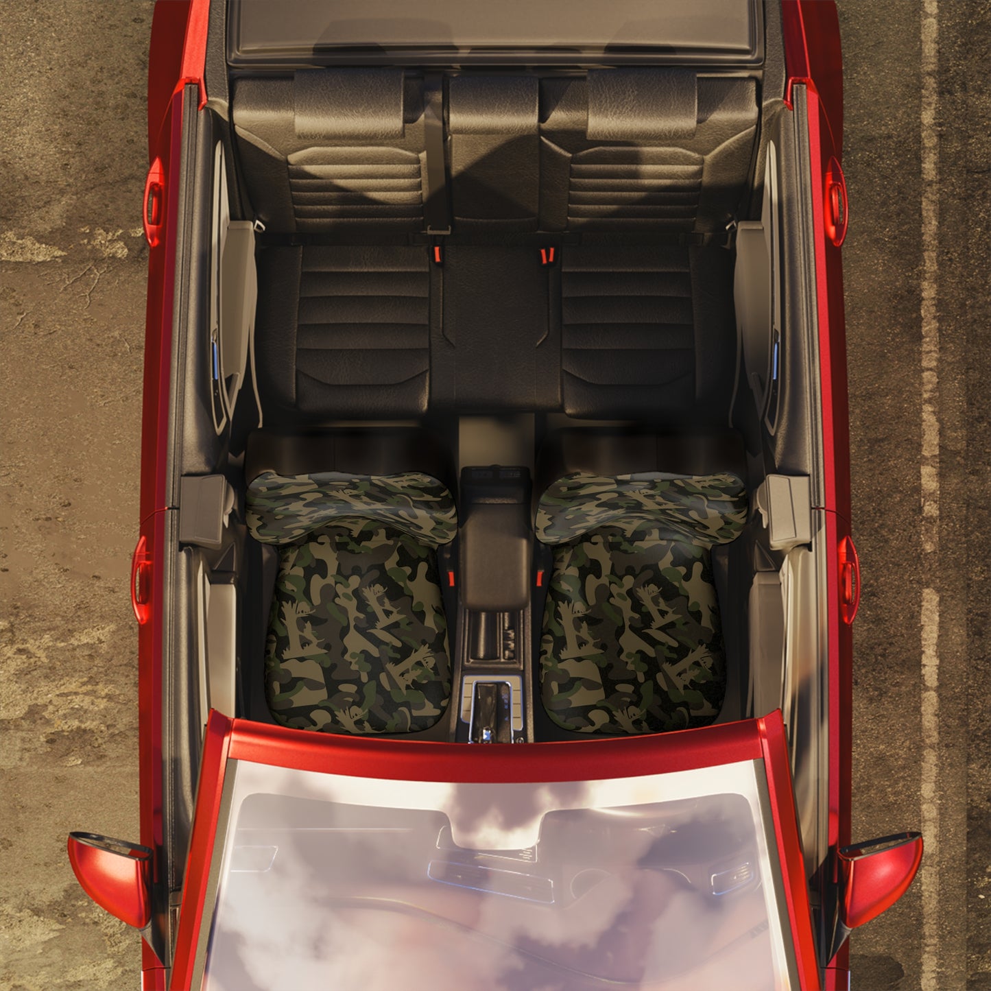 Coon Hunting Camo Car Seat Covers - coonhoundin