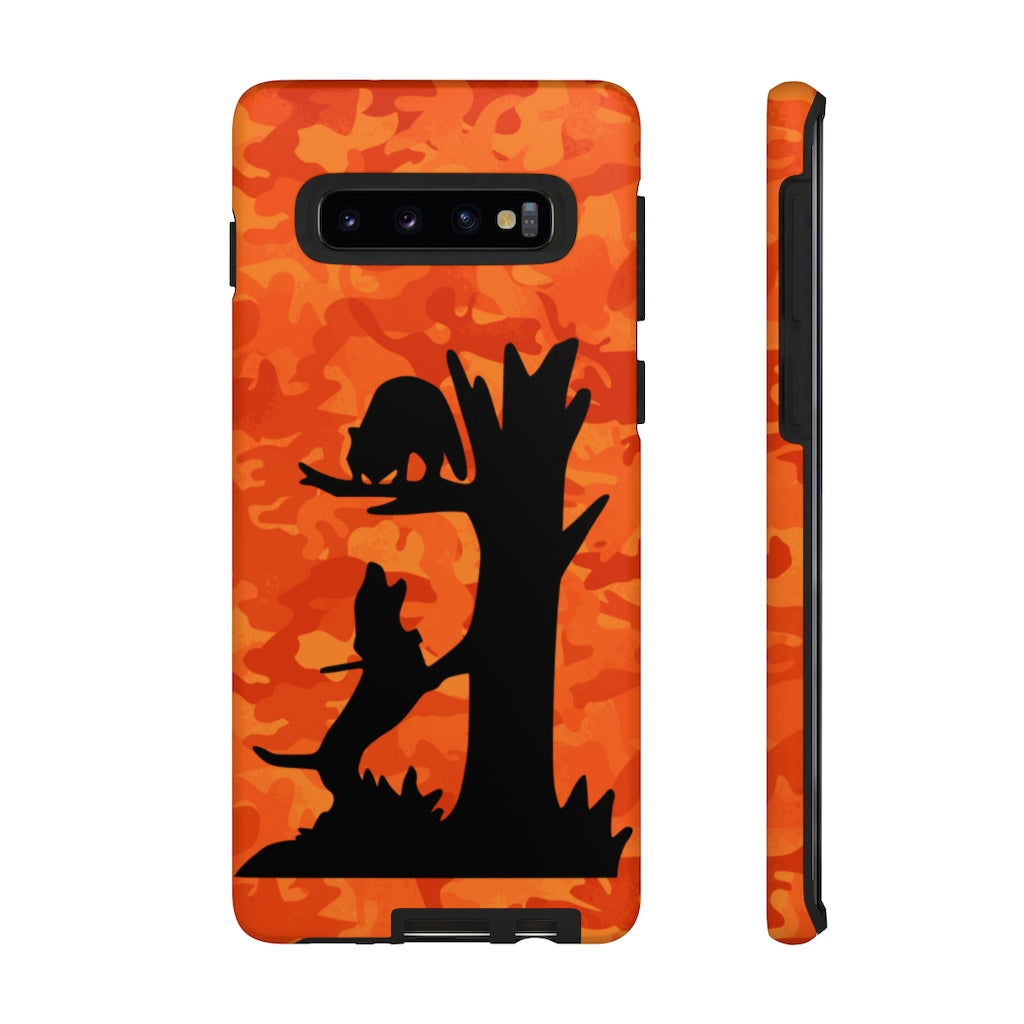 Samsung Treed Coon Orange Camo Tough Cases - coonhoundin