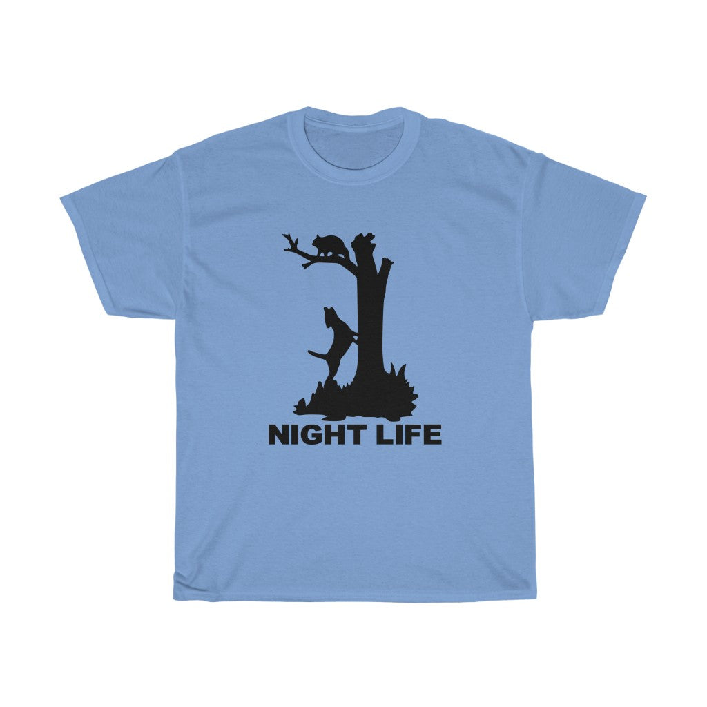 Night Life Unisex Heavy Cotton Tee - coonhoundin