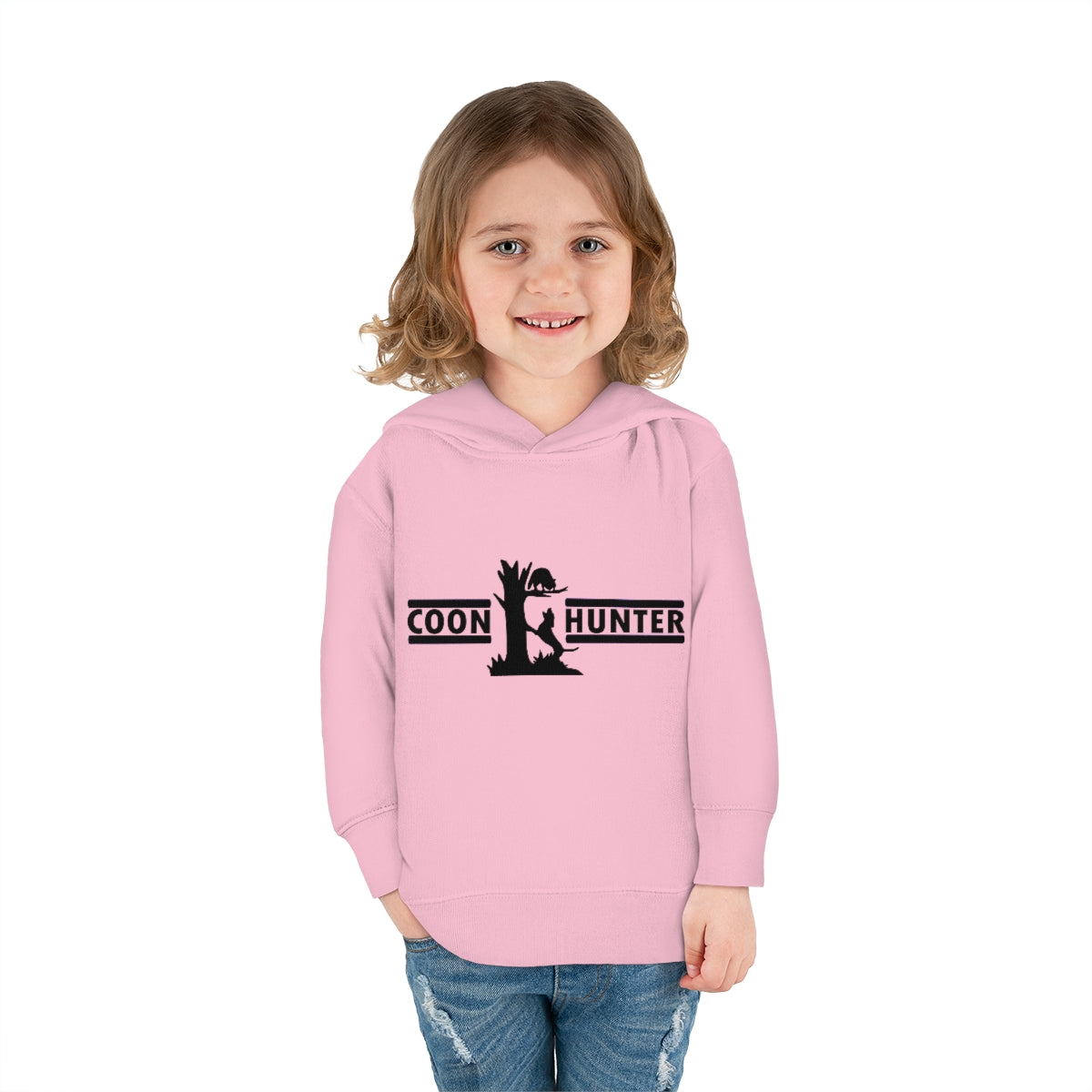 Coon Hunter Toddler Hooded Sweatshirt - coonhoundin
