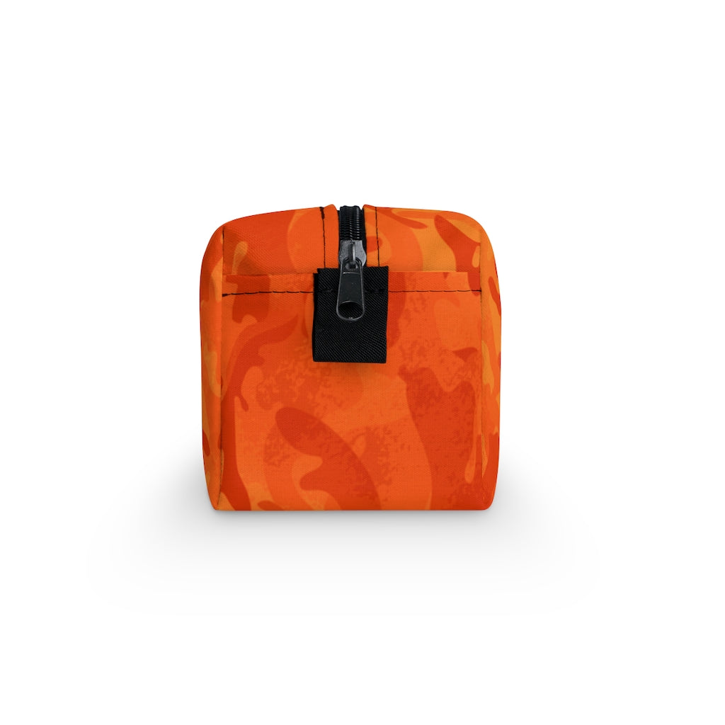 Coon Hunting Orange Camo Toiletry Bag - coonhoundin