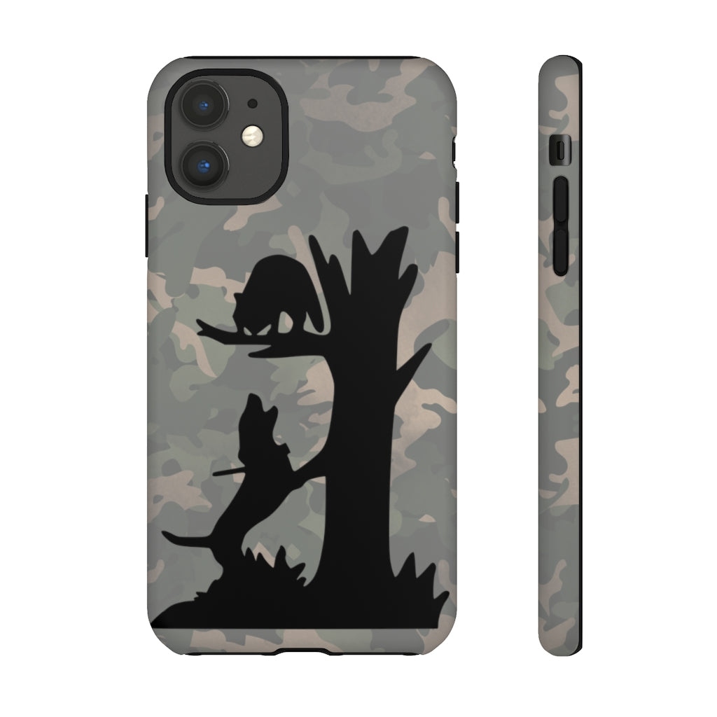 iPhone Treed Coon Vintage Camo Tough Cases - coonhoundin
