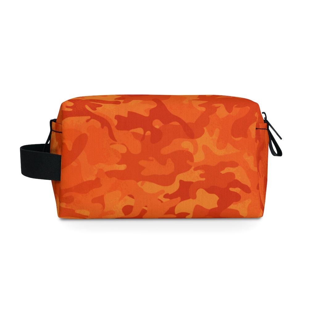 Coon Hunting Orange Camo Toiletry Bag - coonhoundin