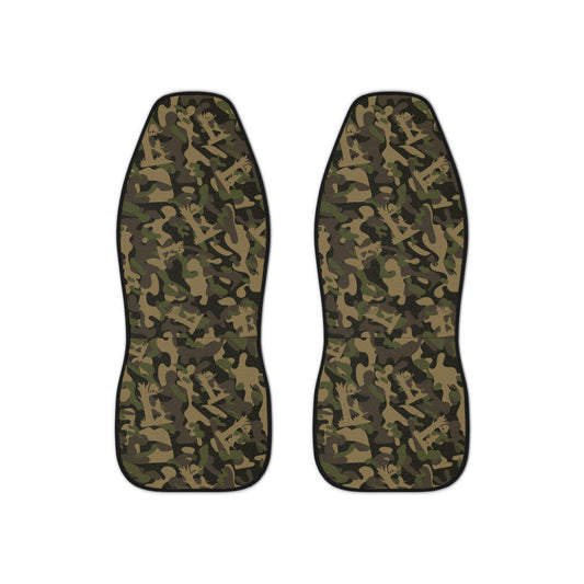 Coon Hunting Camo Car Seat Covers - coonhoundin