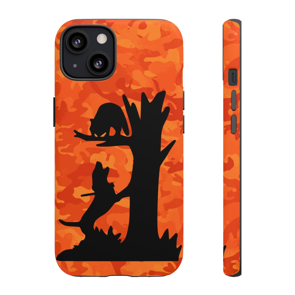 iPhone Treed Coon Orange Camo Tough Cases - coonhoundin