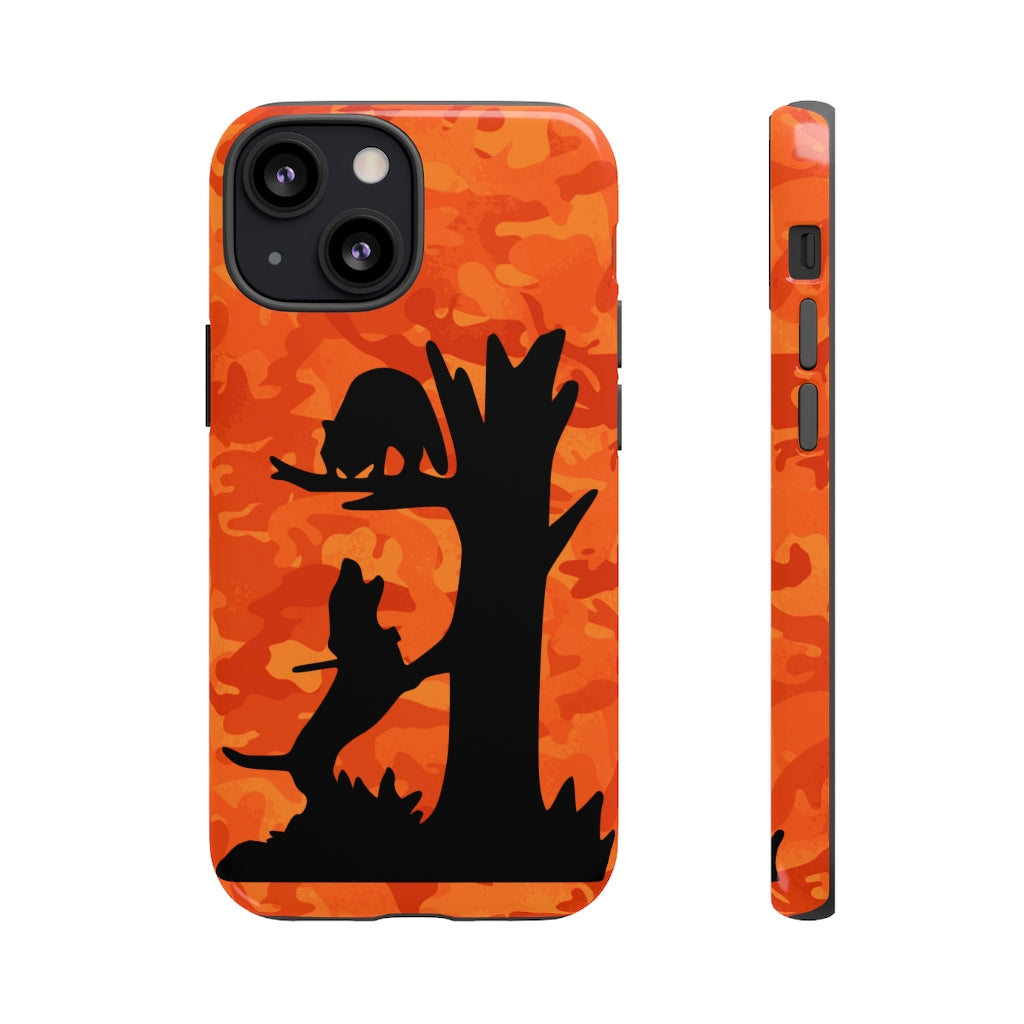 iPhone Treed Coon Orange Camo Tough Cases - coonhoundin