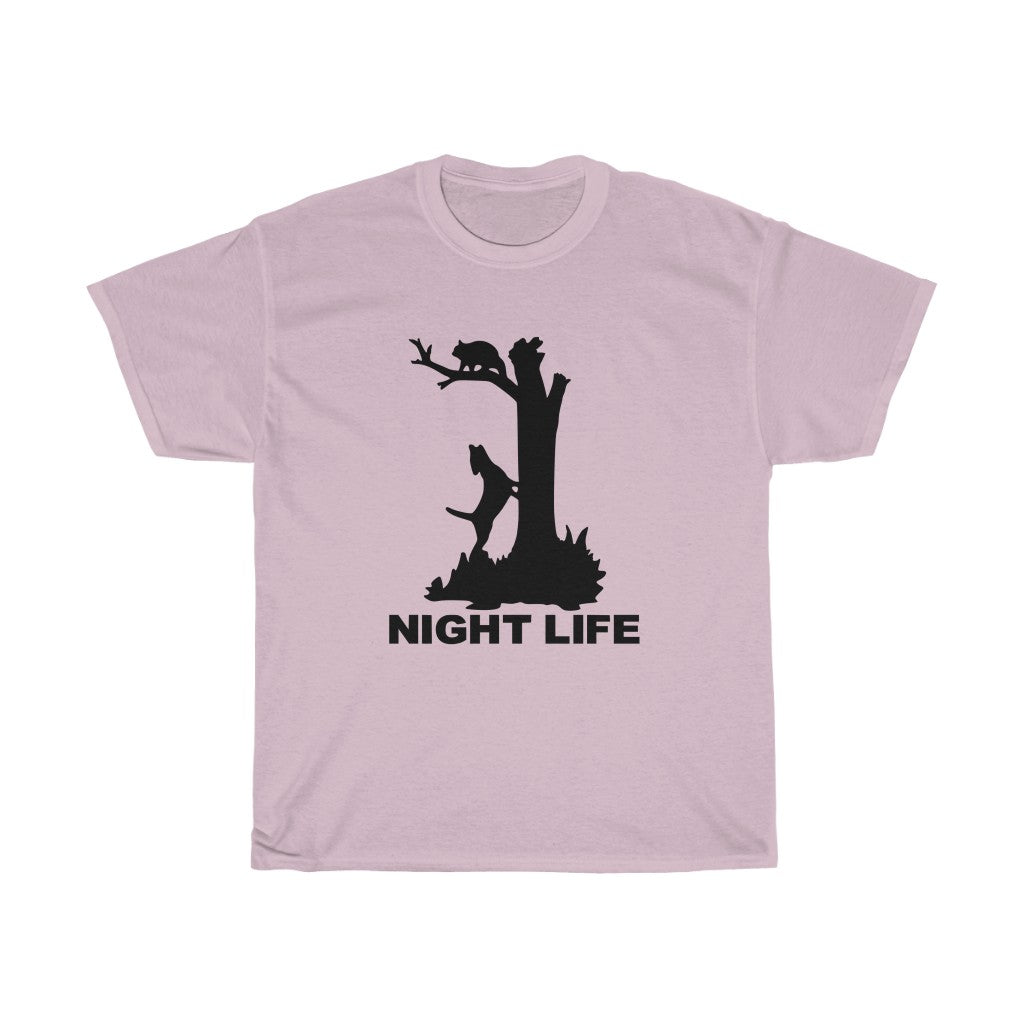 Night Life Unisex Heavy Cotton Tee - coonhoundin