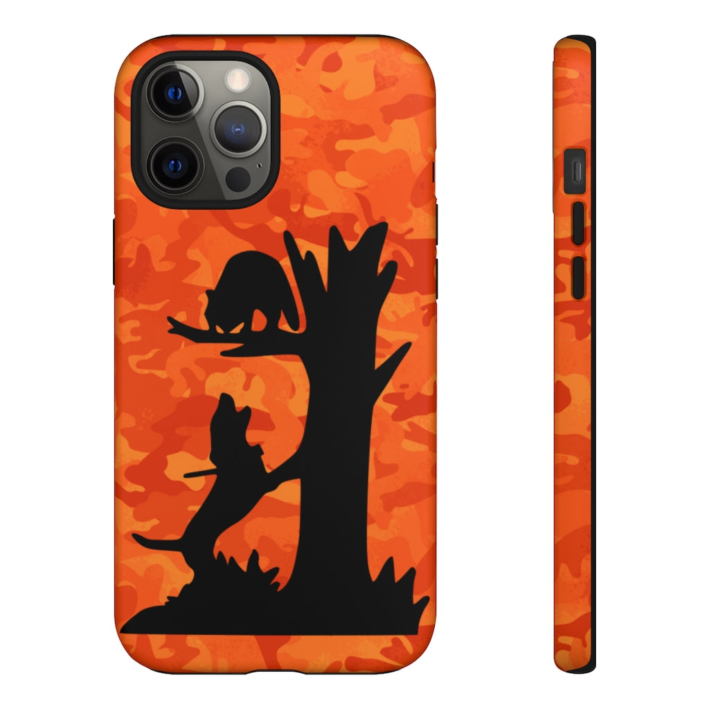 iPhone Treed Coon Orange Camo Tough Cases - coonhoundin