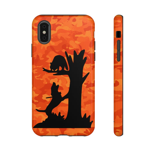 iPhone Treed Coon Orange Camo Tough Cases - coonhoundin
