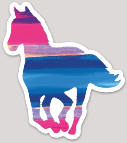 Horse Waterproof Sticker - coonhoundin