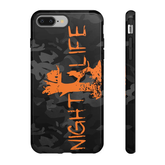 Black Camo Night Life iPhone Tough Cases - coonhoundin