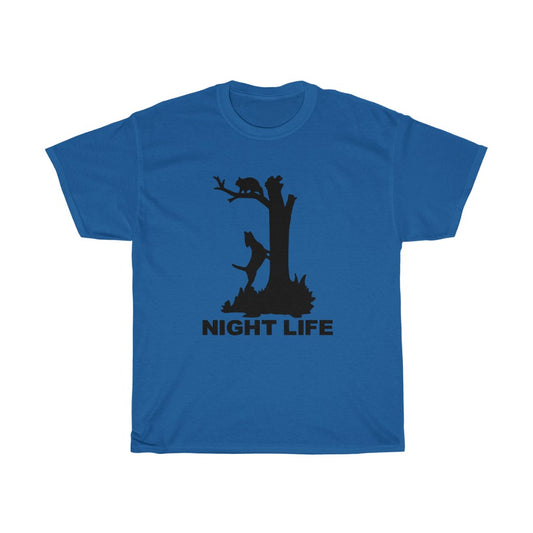 Night Life Unisex Heavy Cotton Tee - coonhoundin