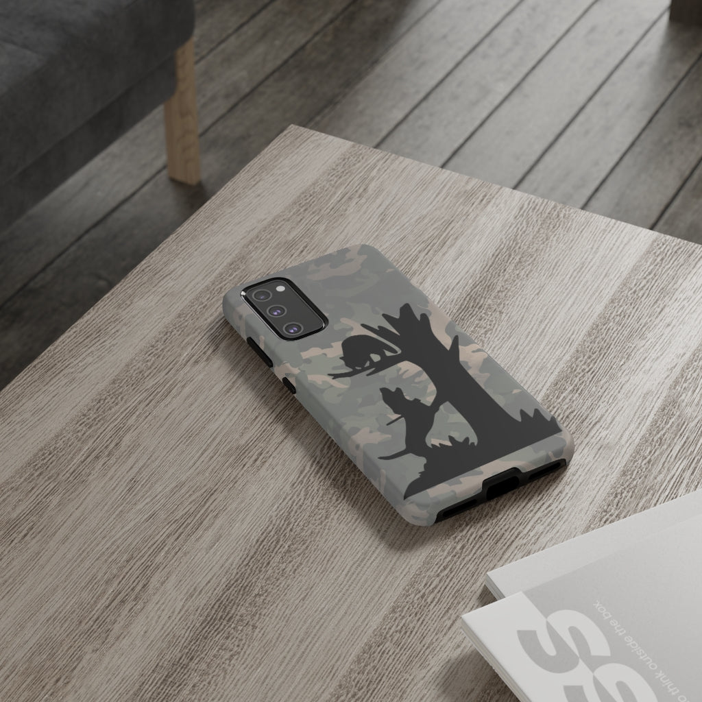 Samsung Treed Coon Vintage Camo Tough Cases - coonhoundin