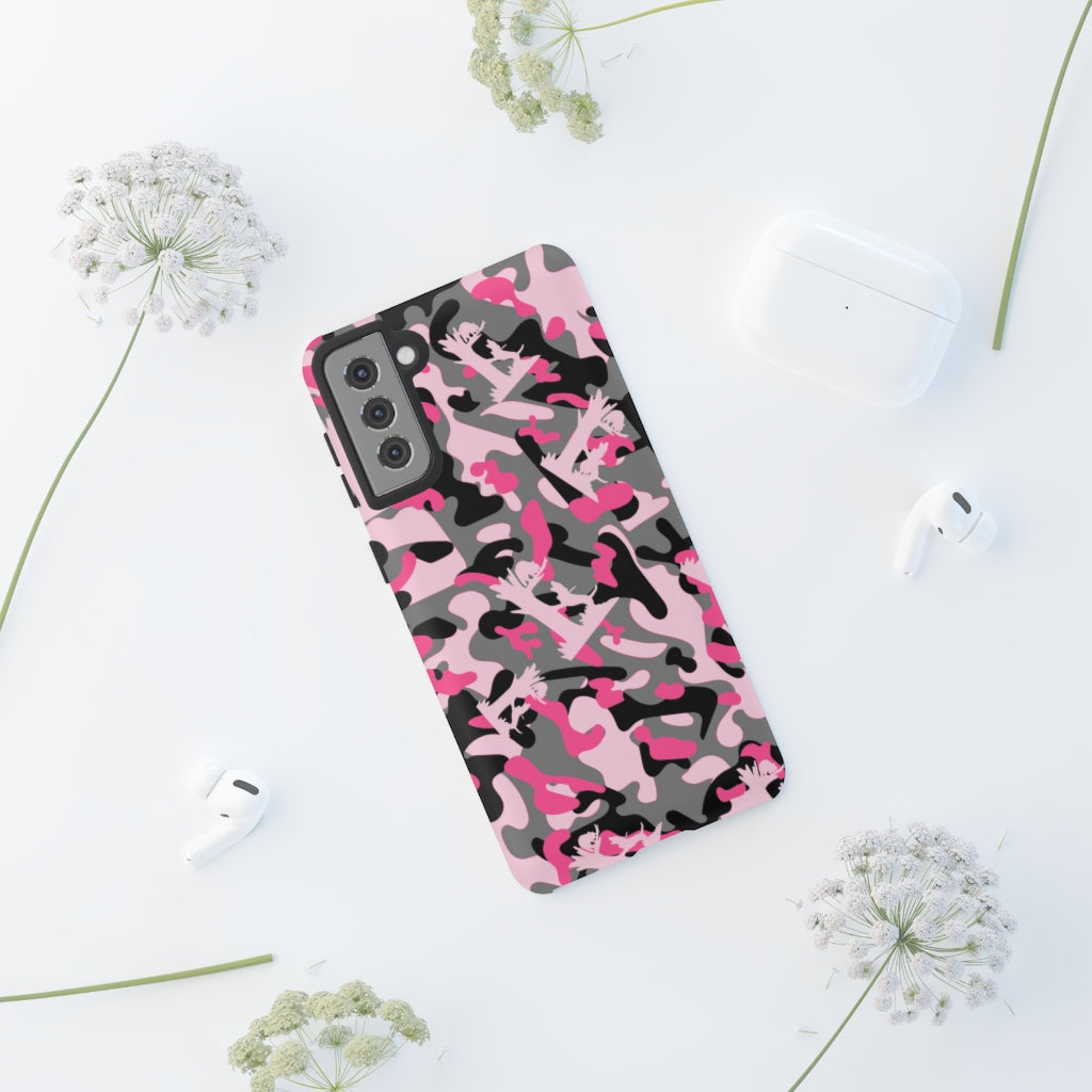 Samsung Treed Coon Pink Camo Tough Cases - coonhoundin