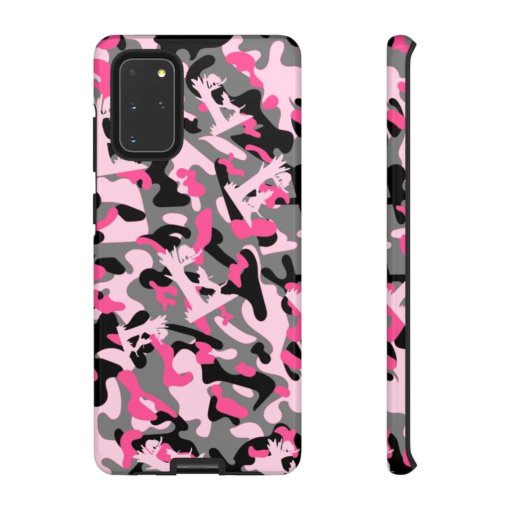 Samsung Treed Coon Pink Camo Tough Cases - coonhoundin